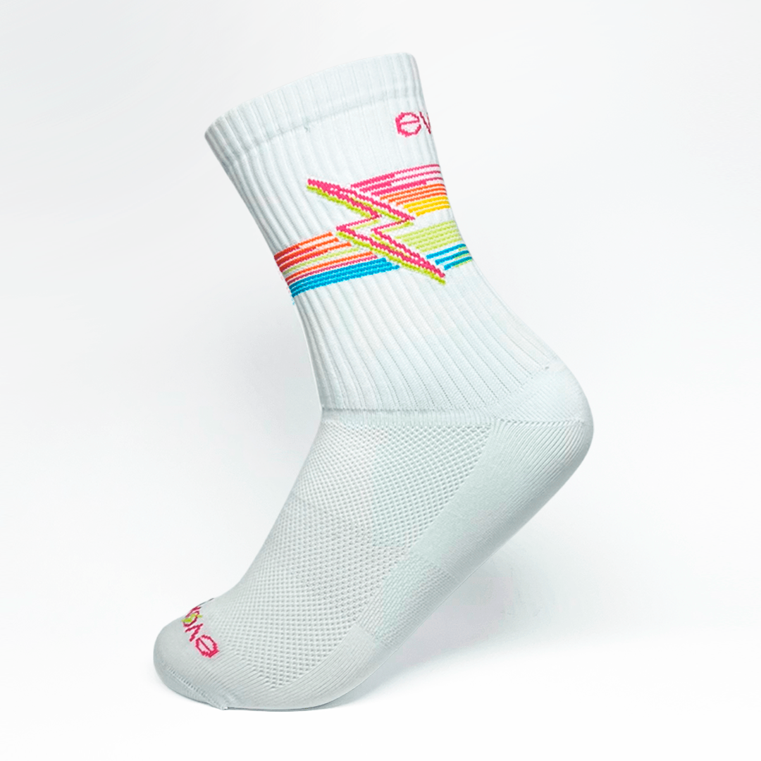 Kit EVOXY 02 Pares Meia Performance Colors Kit EVOXY 02 Pares Meia Performance Colors