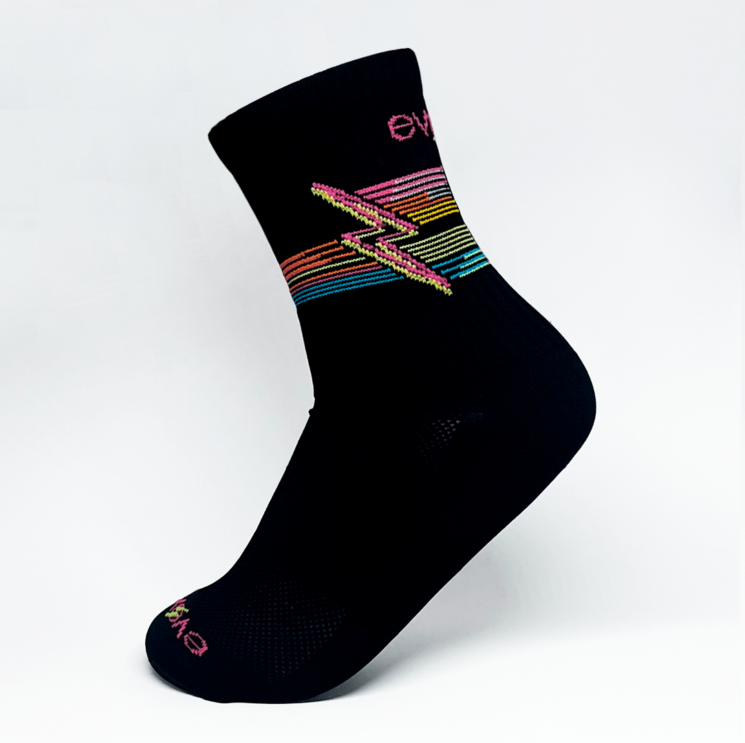 Kit EVOXY 02 Pares Meia Performance Colors Kit EVOXY 02 Pares Meia Performance Colors