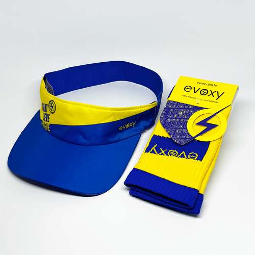 Kit EVOXY Viseira + Meia Believe