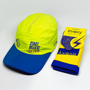Kit EVOXY Boné Sport + Meia Performance Believe