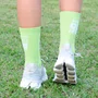 Meia Para Corrida EVOXY Performance Born To Run Verde Cano Médio