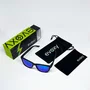 Óculos de Sol Corrida e Casual EVOXY Carbon Preto - Lentes Azuis
