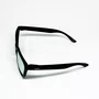 Óculos de Sol Corrida e Casual EVOXY Carbon Preto - Lentes Vermelhas