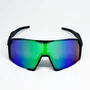 Óculos de Sol Esportivo EVOXY Orbit Preto - Lentes Verdes