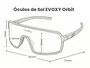 Óculos de Sol Esportivo EVOXY Orbit Preto - Lentes Verdes
