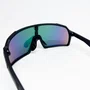 Óculos de Sol Esportivo EVOXY Orbit Preto - Lentes Vermelhas