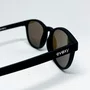 Óculos de Sol Corrida e Casual EVOXY Pulse Round Preto - Lentes Azuis