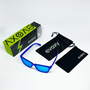 Óculos de Sol Corrida e Casual EVOXY Pulse Square Azul - Lentes Azuis