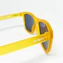Óculos de Sol Corrida e Casual EVOXY Pulse Square Laranja - Lentes Douradas