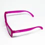 Óculos de Sol Corrida e Casual EVOXY Pulse Square Lilás - Lentes Vermelhas