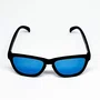 Óculos de Sol Corrida e Casual EVOXY Pulse Square Preto - Lentes Azuis