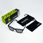 Óculos de Sol Corrida e Casual EVOXY Pulse Square Preto - Lentes Cinzas