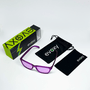 Óculos de Sol Corrida e Casual EVOXY Pulse Square Roxo - Lentes Roxas