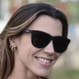 Óculos de Sol Corrida e Casual EVOXY Pulse Square Preto - Lentes Cinzas
