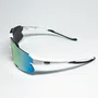Óculos de Sol Esportivo EVOXY Raizon Air Branco - Lentes Champagne