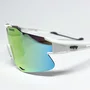 Óculos de Sol Esportivo EVOXY Raizon Air Branco - Lentes Champagne