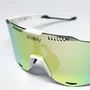 Óculos de Sol Esportivo EVOXY Raizon Air Branco - Lentes Champagne