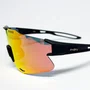 Óculos de Sol Esportivo EVOXY Raizon Air Preto - Lentes Vermelhas