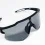 Óculos de Sol Esportivo EVOXY Raizon Full Preto - Lentes Cinzas