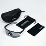 Óculos de Sol Esportivo EVOXY Raizon Full Preto - Lentes Cinzas